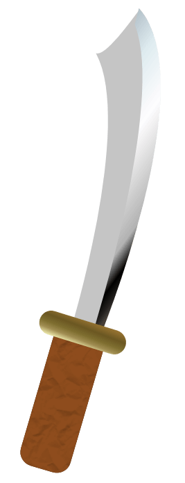 a sword