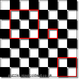 examples of valid squares on a chessboard